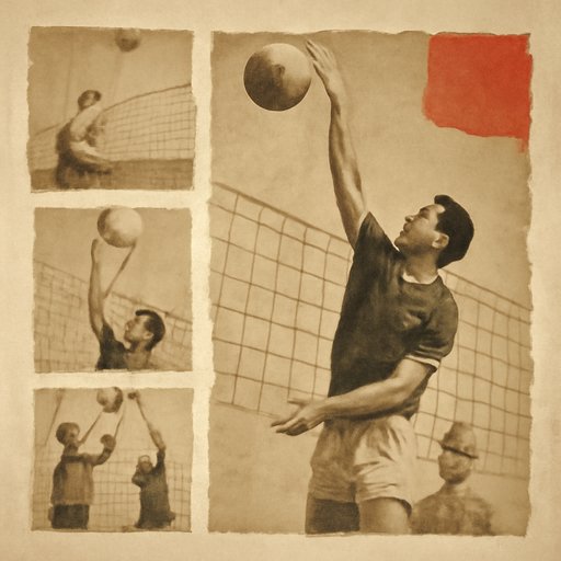 9a99 ভলিবল সার্ভ অ্যাকশন